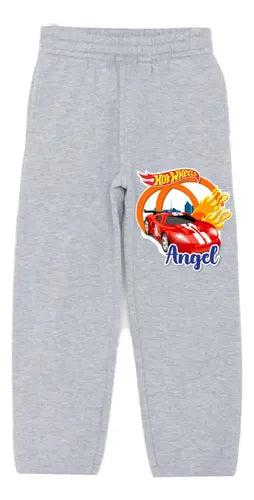 Buzo Hot Wheels Poleron Pantalon Personalizado Niños