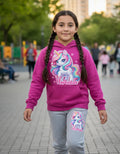 Buzo Unicornio Pantalon Personalizado Niñas D1 Poleron